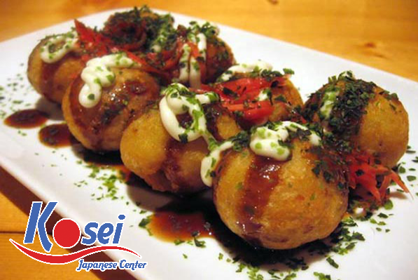 Món Ăn Vặt Takoyaki Của Nhật Bản